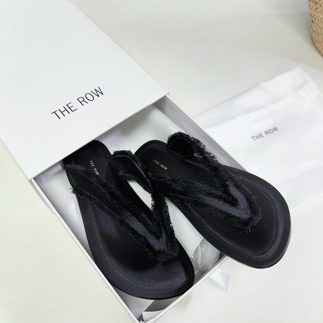 The Row Women's Fray Slingback Thong Sandals - PerfectKickZ