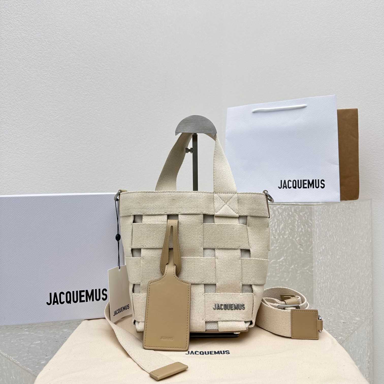 Jacquemus Le seau Gros Grain Utility Bucket Bag (16x14x24cm) - PerfectKickZ