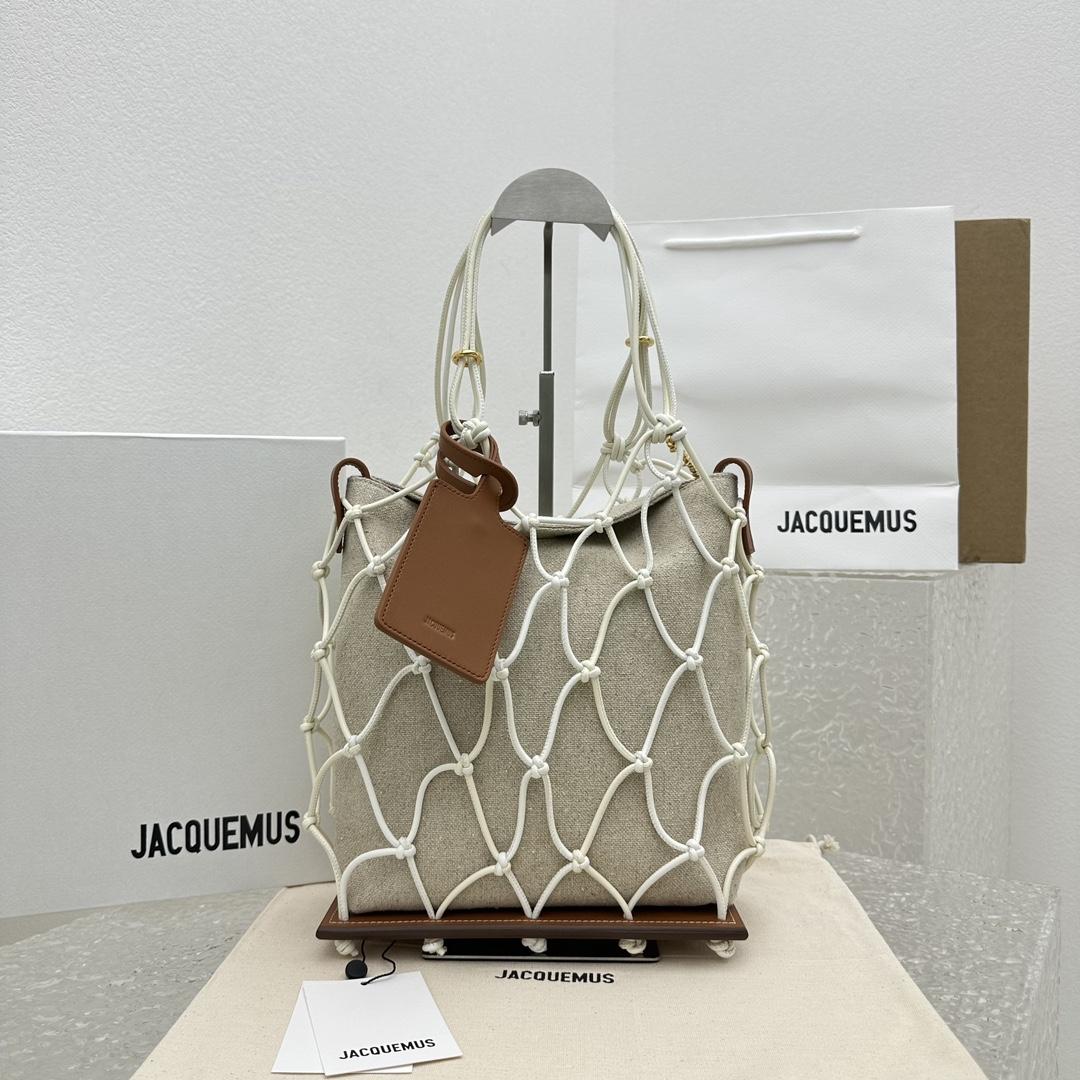 Jacquemus Le Petit Filet Pralu Tote Bag (10x27x21cm) - PerfectKickZ