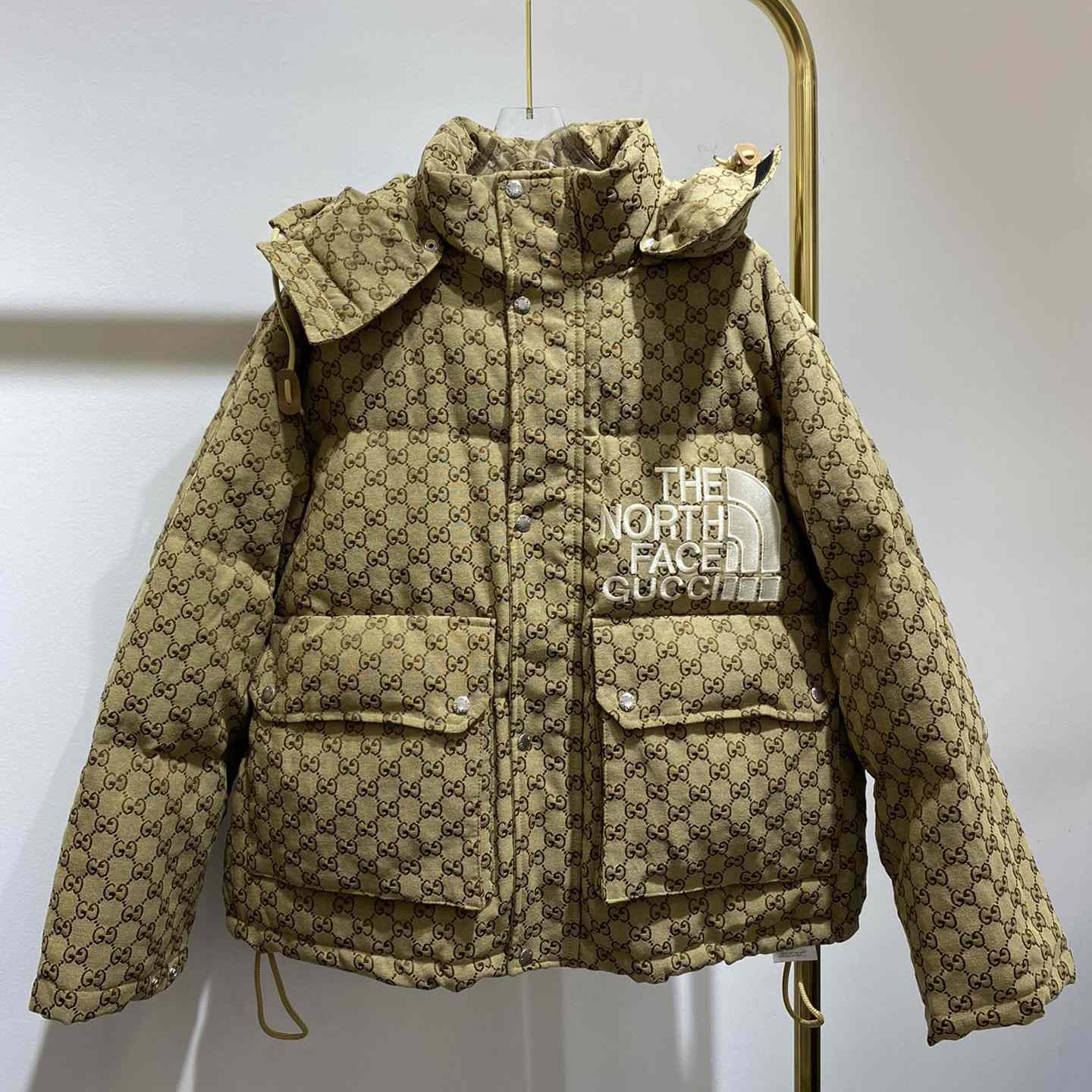 Gucci x The North Face Hooded Down Jacket - PerfectKickZ