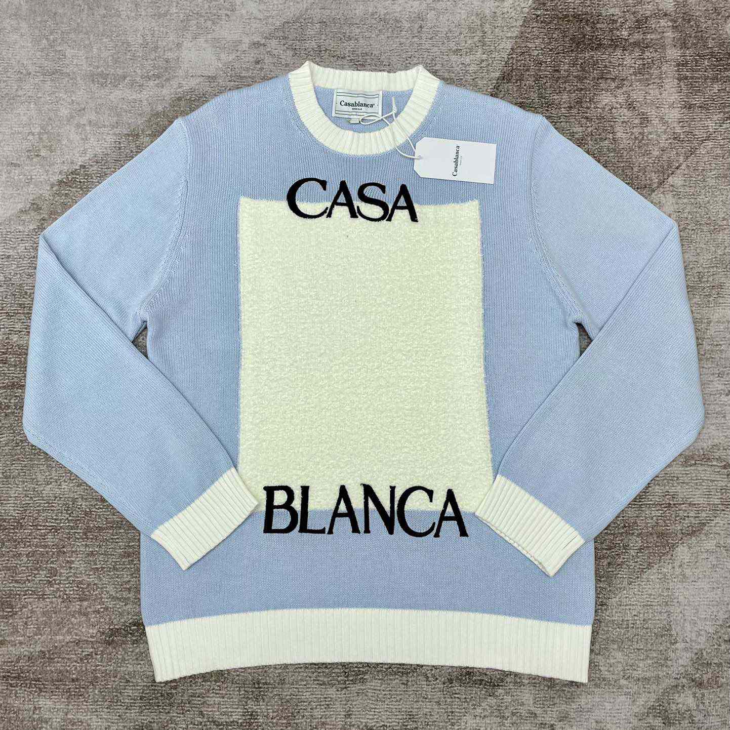 Casablanca Cotton Sweater With Logo - PerfectKickZ