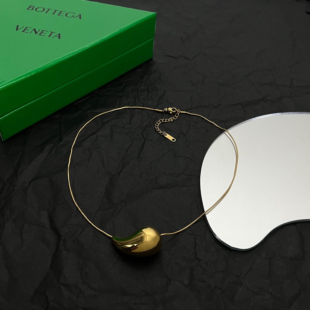 Bottega Veneta Drop Pendant Necklace - PerfectKickZ