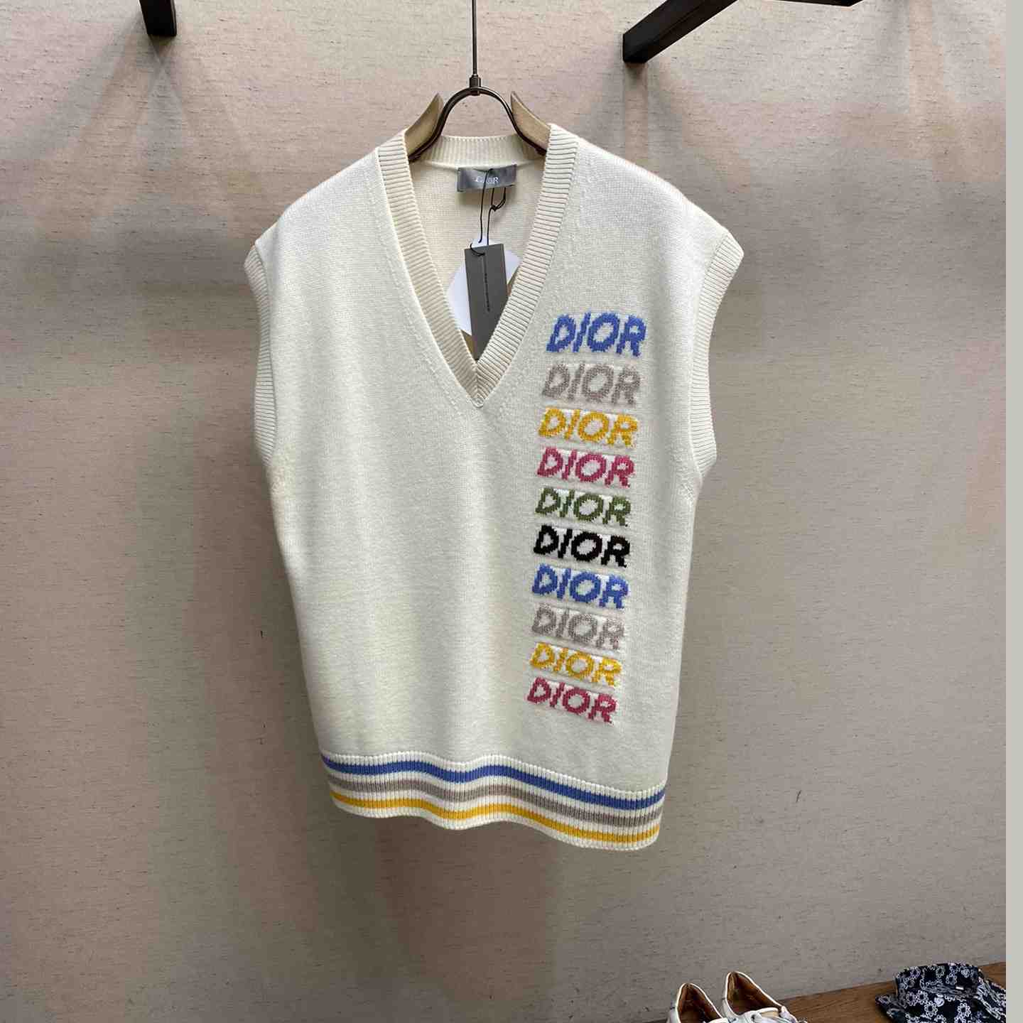 Dior Sleeveless Sweater - PerfectKickZ