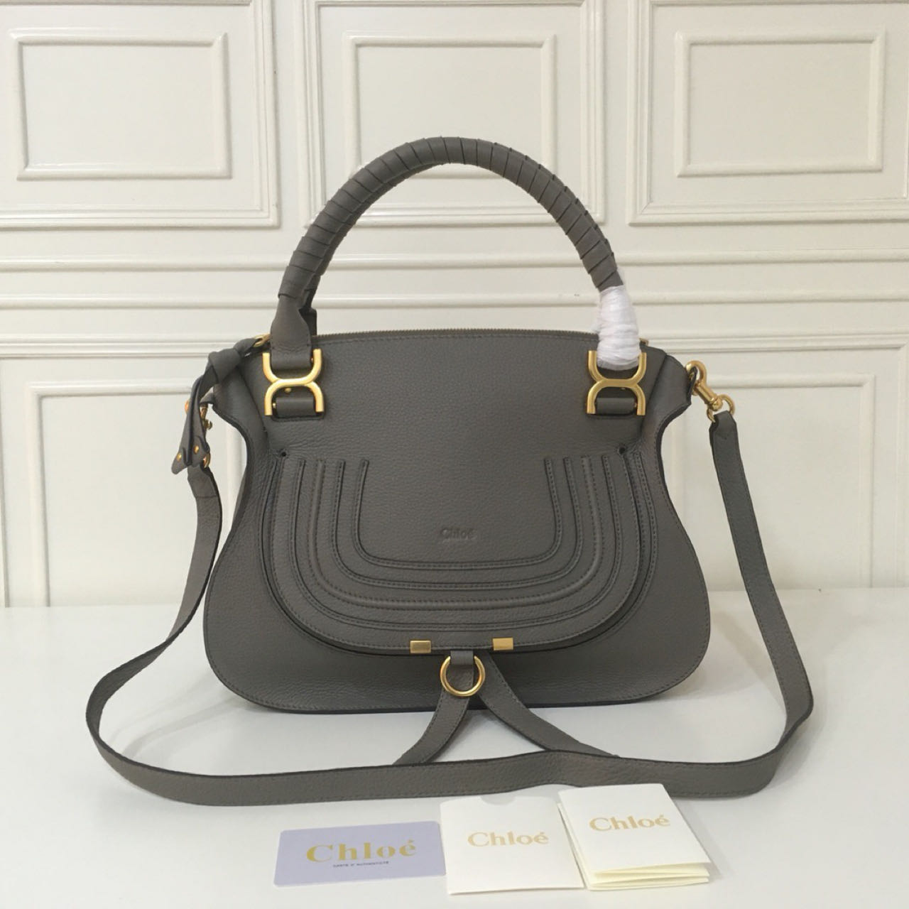 Chloe Small Marcie Double Carry Bag (36-12-28cm) - PerfectKickZ