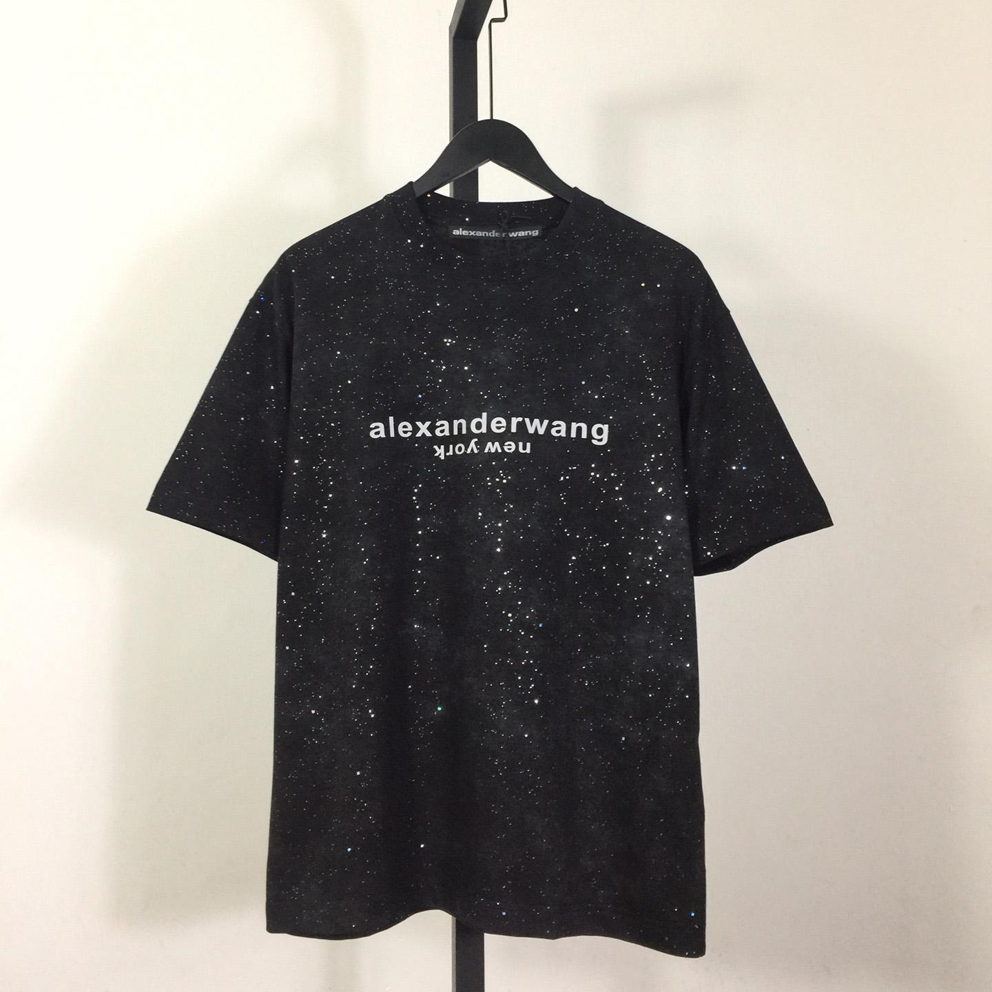 Alexander Wang Cotton T-shirt In Black - PerfectKickZ