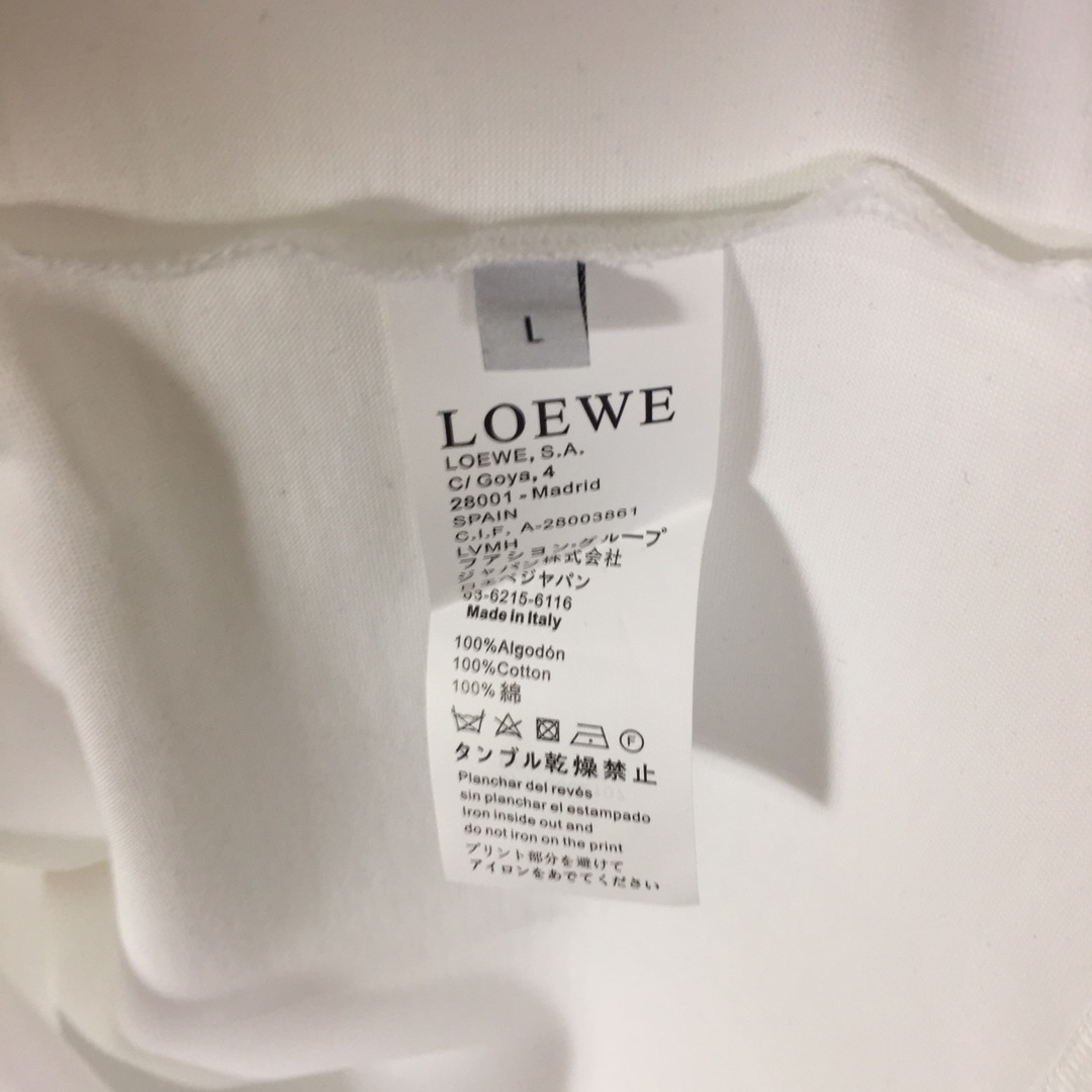 Loewe Anagram T-shirt In Cotton - PerfectKickZ
