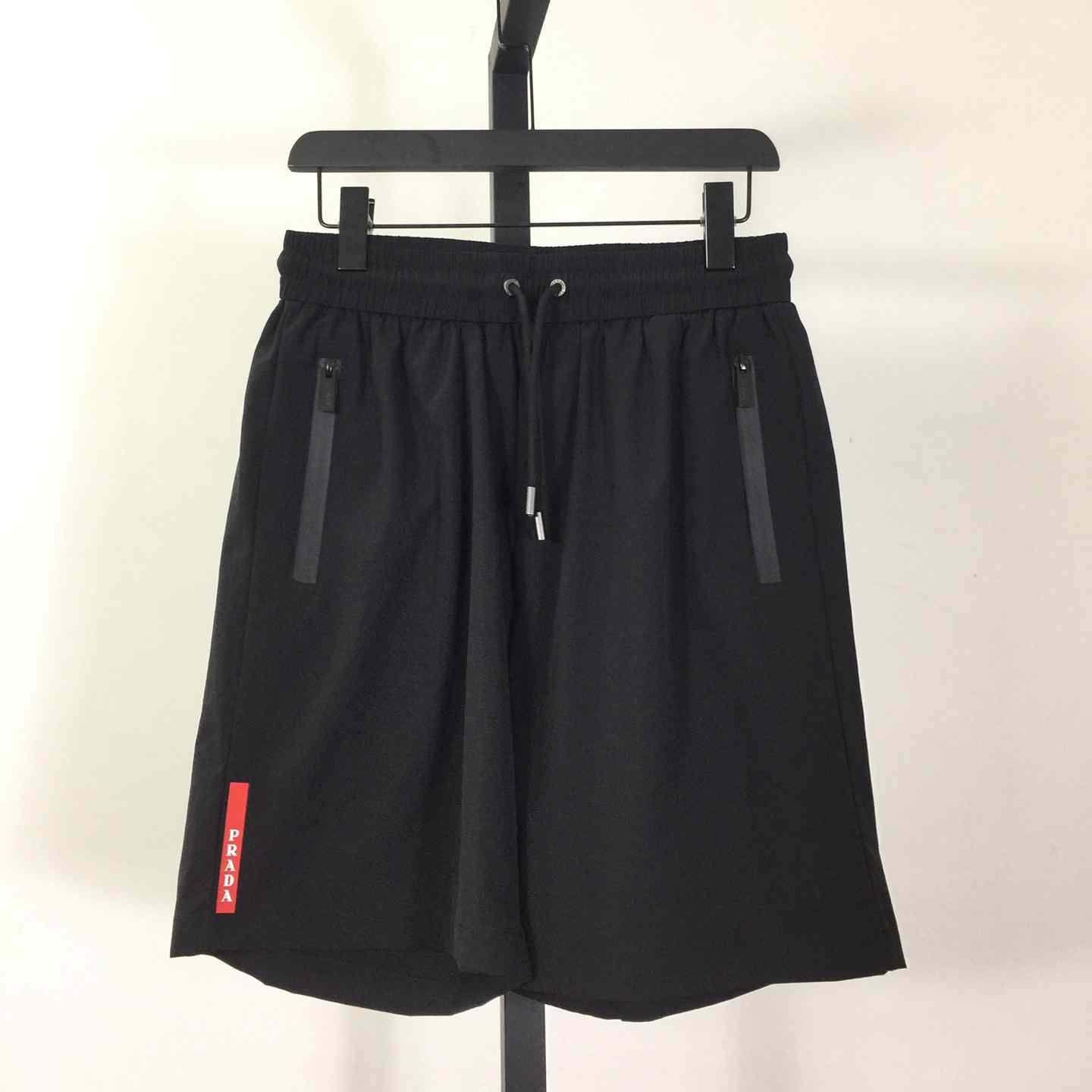 Prada Black Re-nylon Shorts - PerfectKickZ