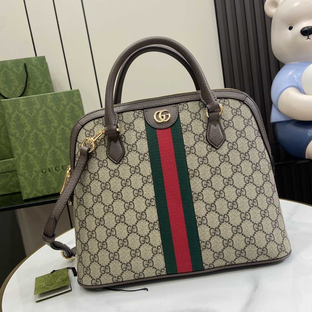 Gucci Ophidia Medium Top Handle Bag - PerfectKickZ