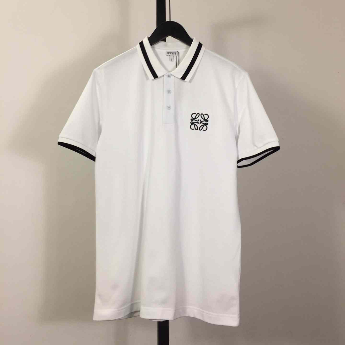 Loewe Anagram Polo Shirt In Cotton - PerfectKickZ