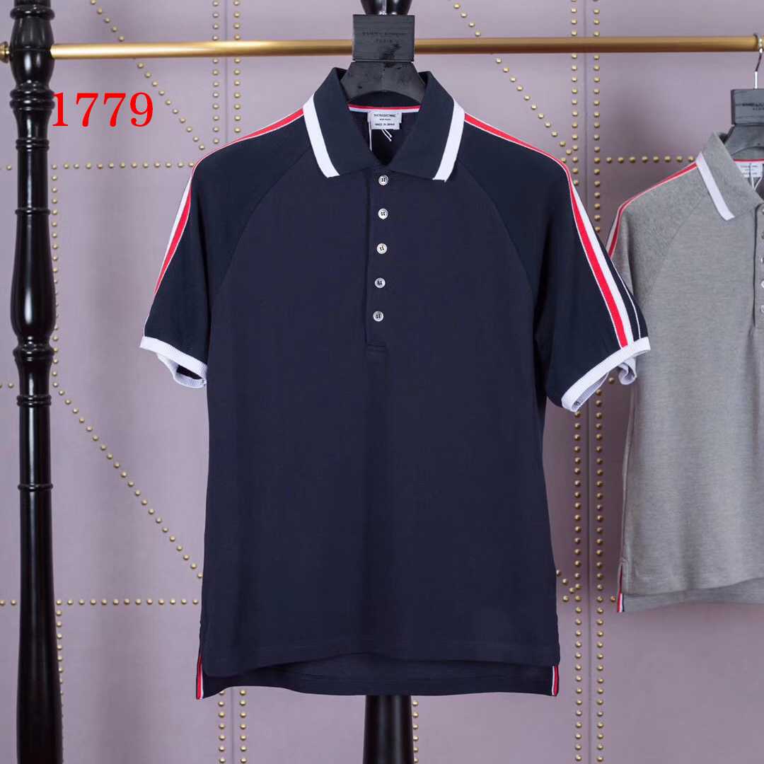 Thom Browne 4-Bar Stripe raglan-sleeve Polo   1779 - PerfectKickZ