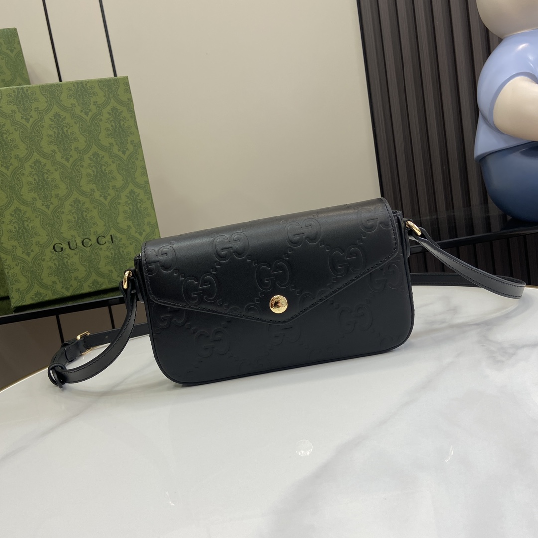 Gucci GG Super Mini Shoulder Bag - PerfectKickZ