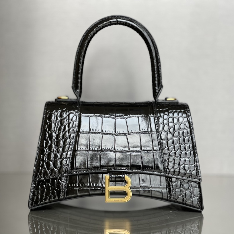 Balenciaga Hourglass Top Handle Bag (19-21-8CM) - PerfectKickZ