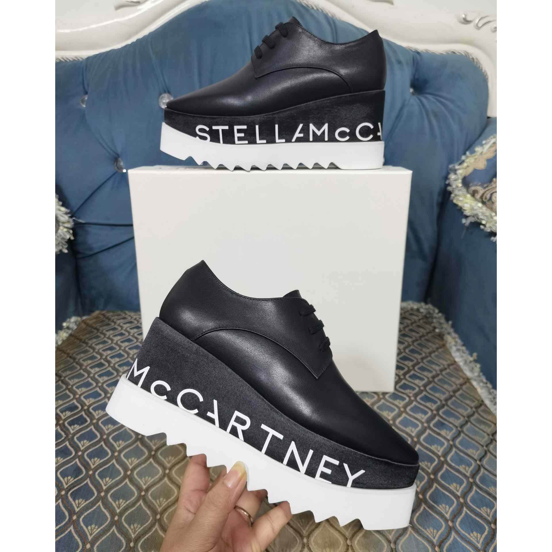 Stella Mccartney Elyse Logo Platform Shoes - PerfectKickZ