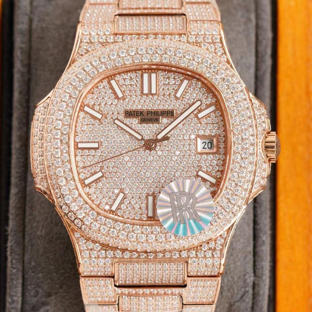 Patek Philipps Aquanaut Diamond Watch - PerfectKickZ