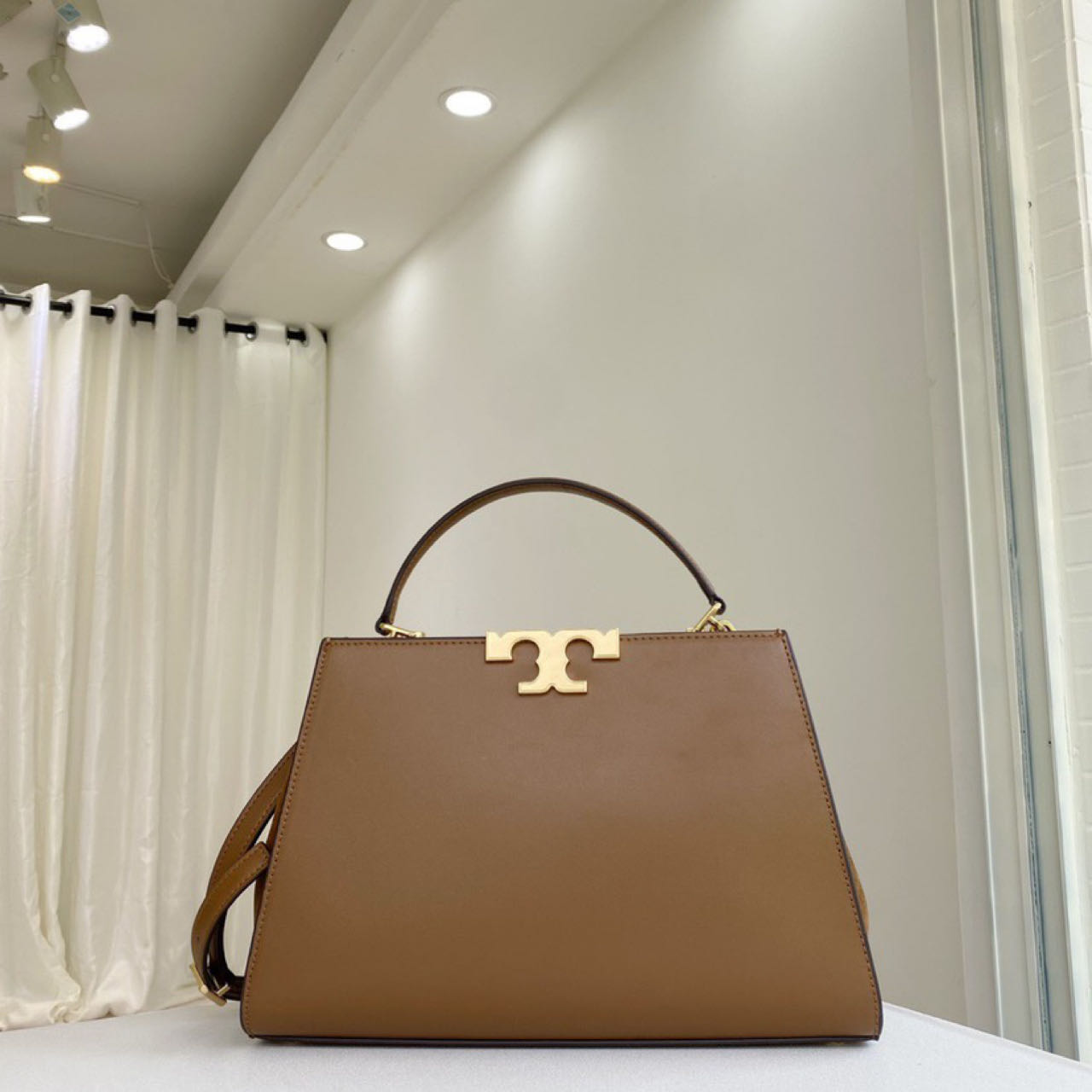 ToryBurch Eleanor Leather Tote Bag   32-22-12cm - PerfectKickZ
