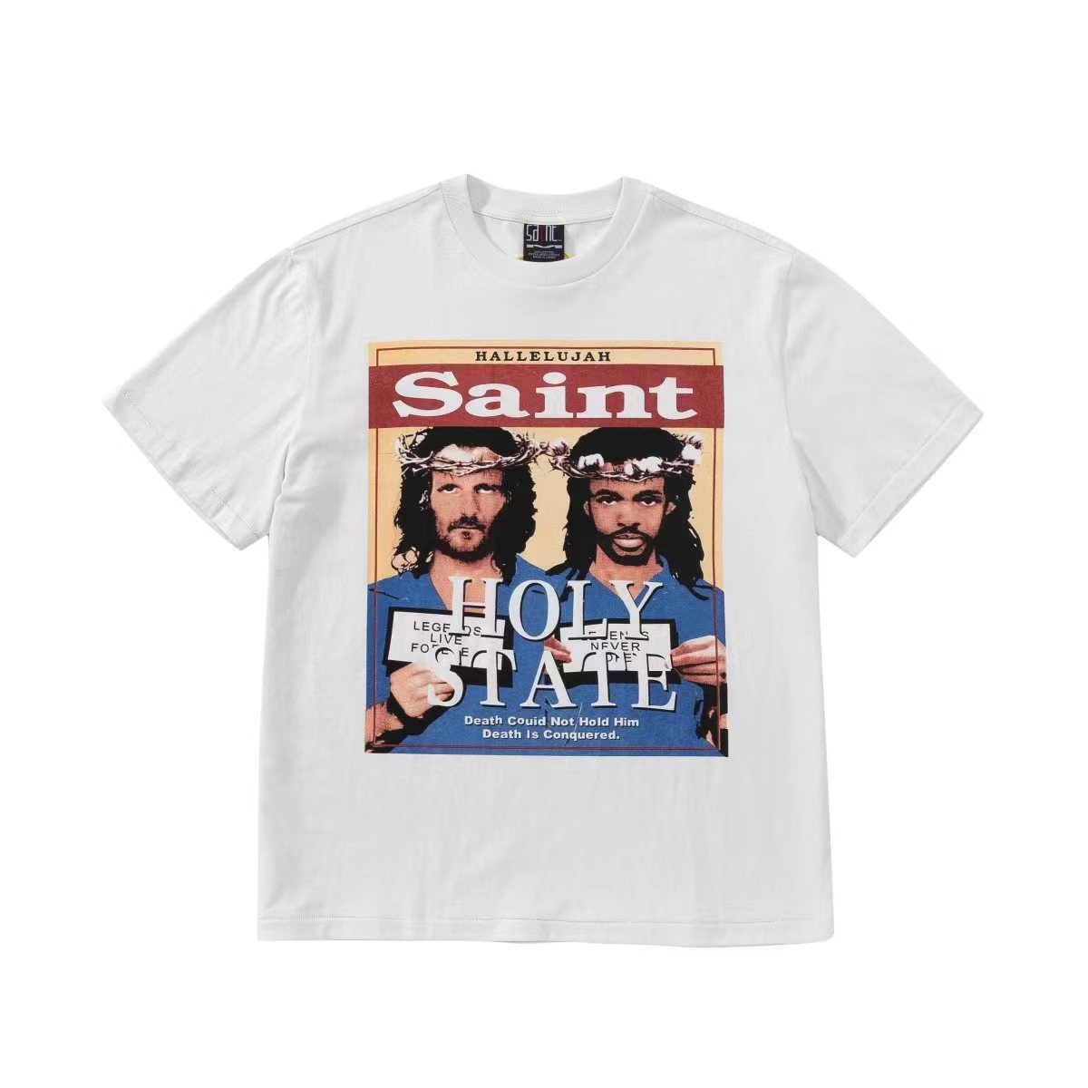 Saint Micheal Cotton T-shirt - PerfectKickZ