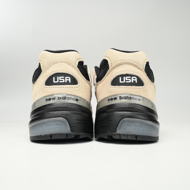 New Balance 992 Beige Black Sneakers      M992NB  - PerfectKickZ