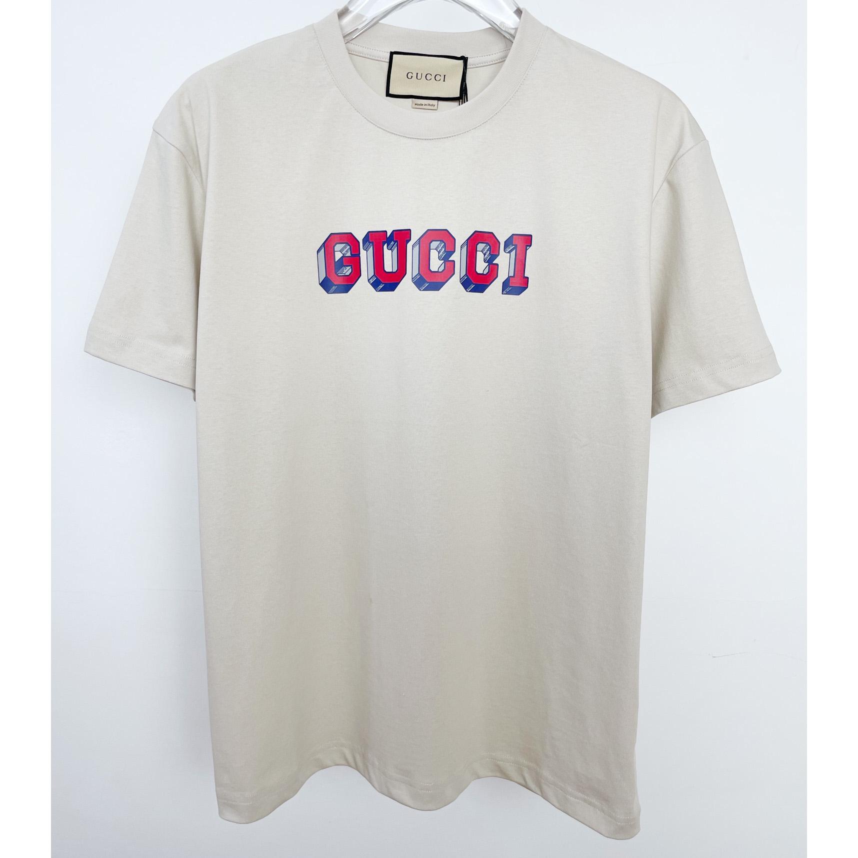Gucci Logo-print Cotton T-shirt - PerfectKickZ