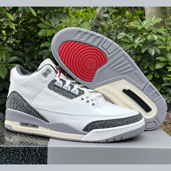 Air Jordan 3 “Cement Grey” Basketball Shoes      CT8532-106 - PerfectKickZ