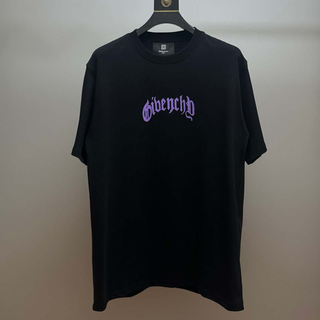 Givenchy Boxy Fit T-shirt In Cotton With Reflective Artwork - PerfectKickZ