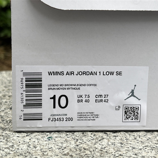 Air Jordan 1 Low Sneaker   FJ3453-200  - PerfectKickZ