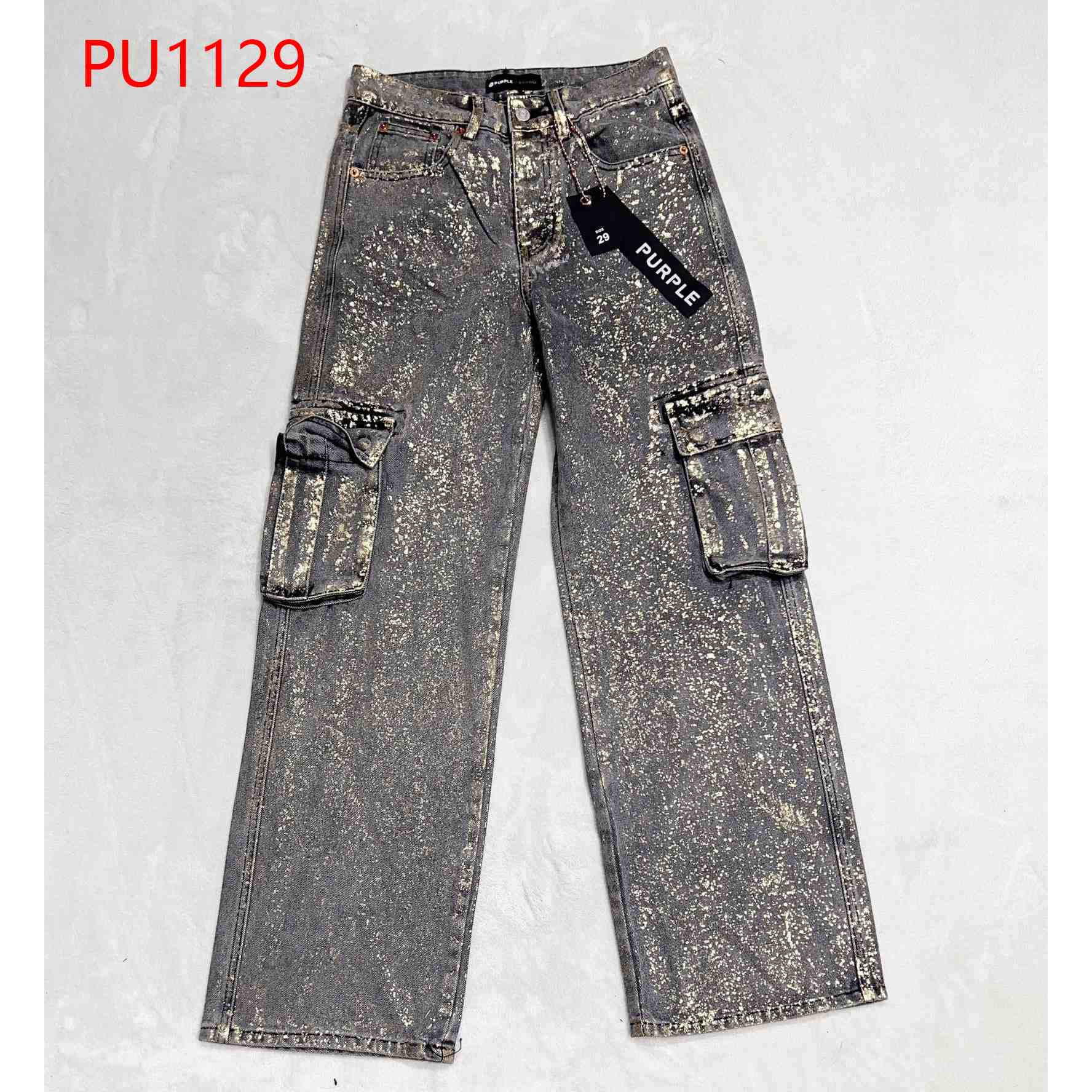 Purple-Brand Jeans   PU1129 - PerfectKickZ