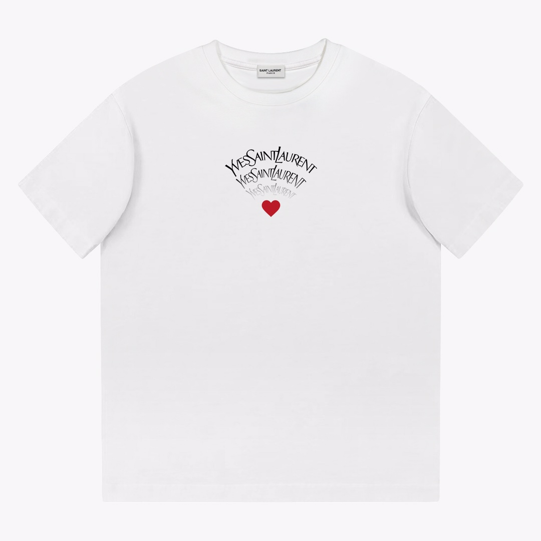 Saint Laurent Cotton-jersey T-shirt  - PerfectKickZ