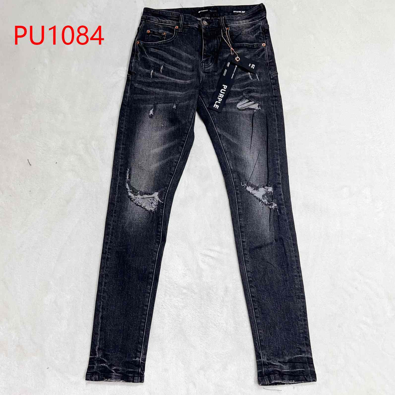 Purple-Brand Slim-fit Jeans   PU1084 - PerfectKickZ