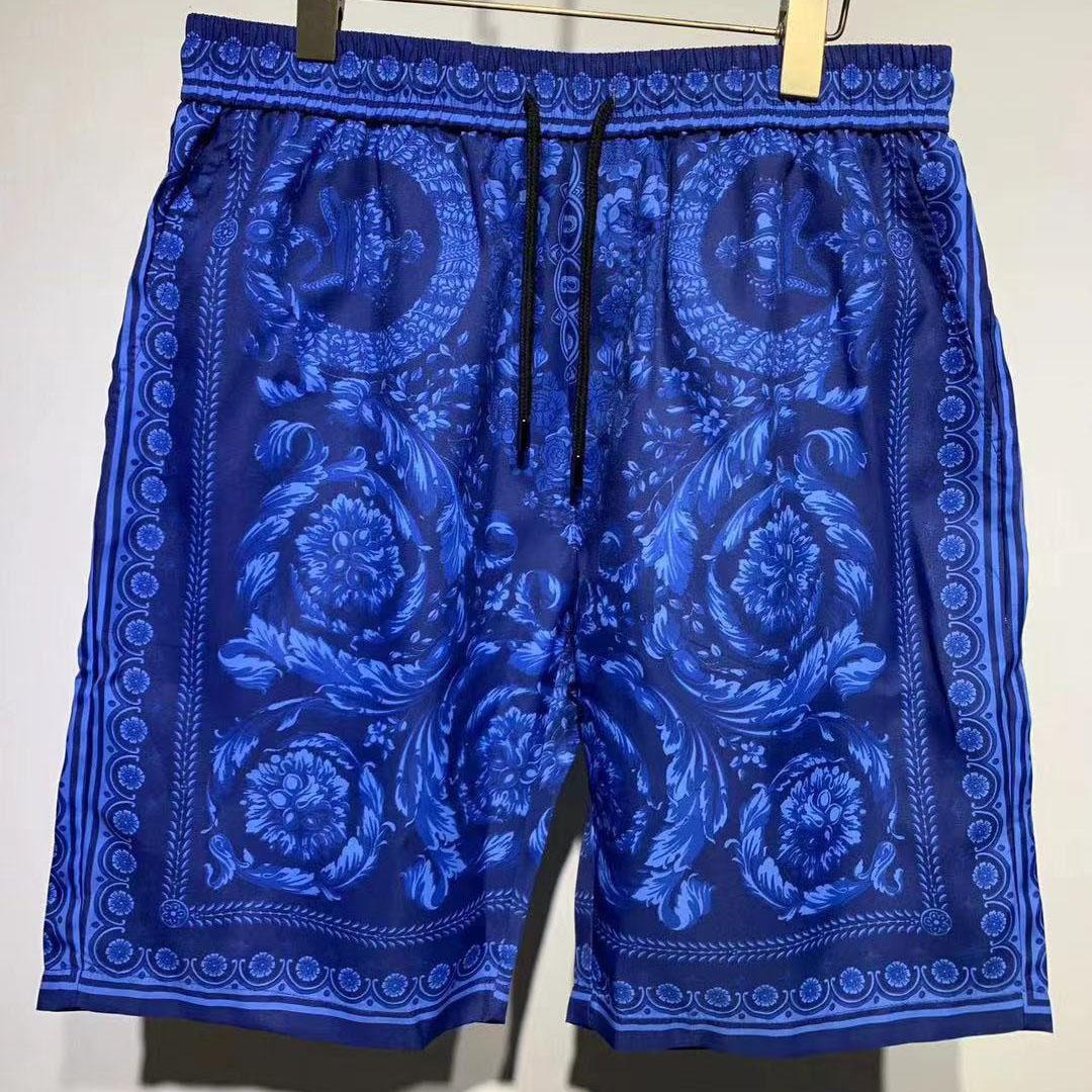 Versace Barocco Silk Shorts - PerfectKickZ