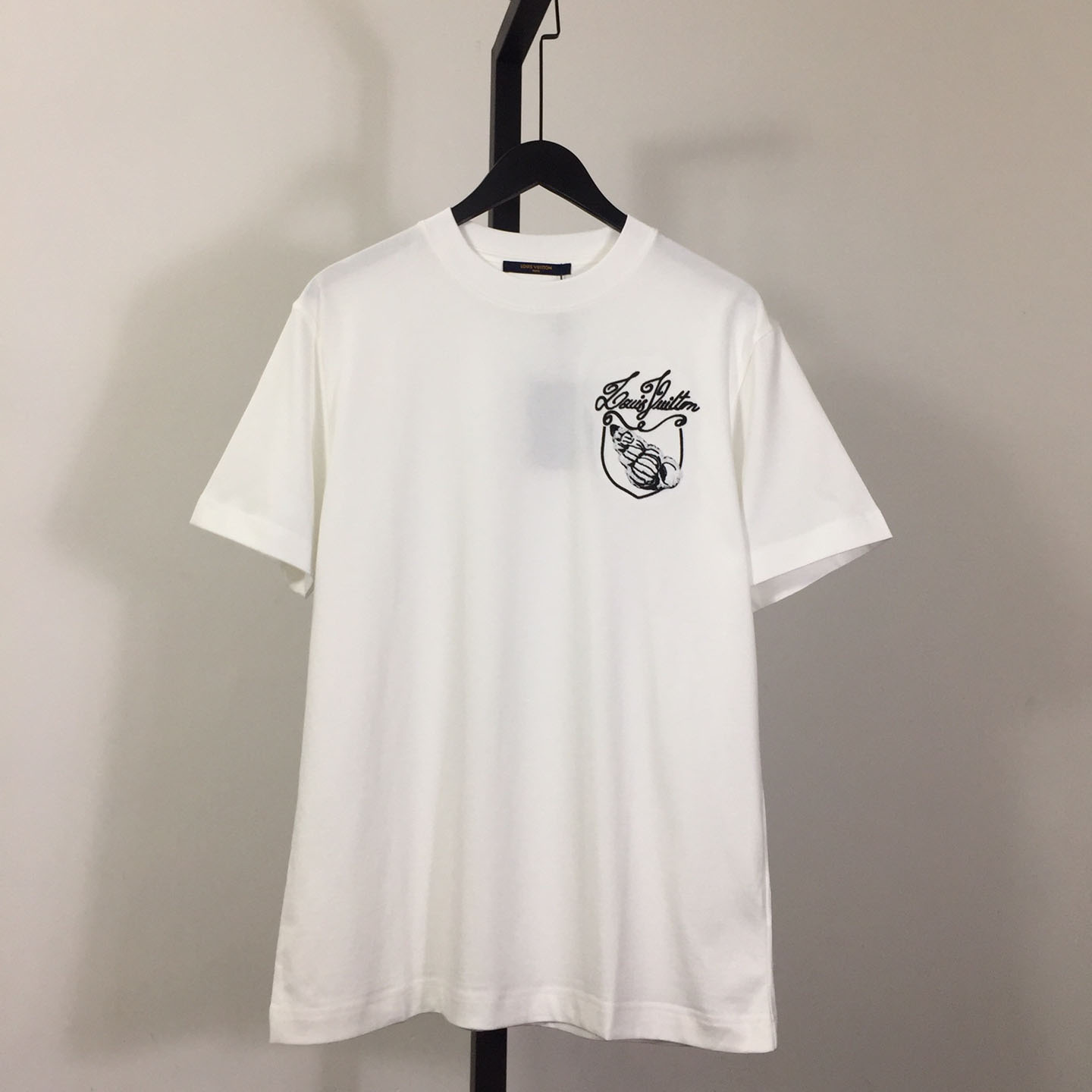 Louis Vuitton Short-Sleeved Cotton T-shirt - PerfectKickZ