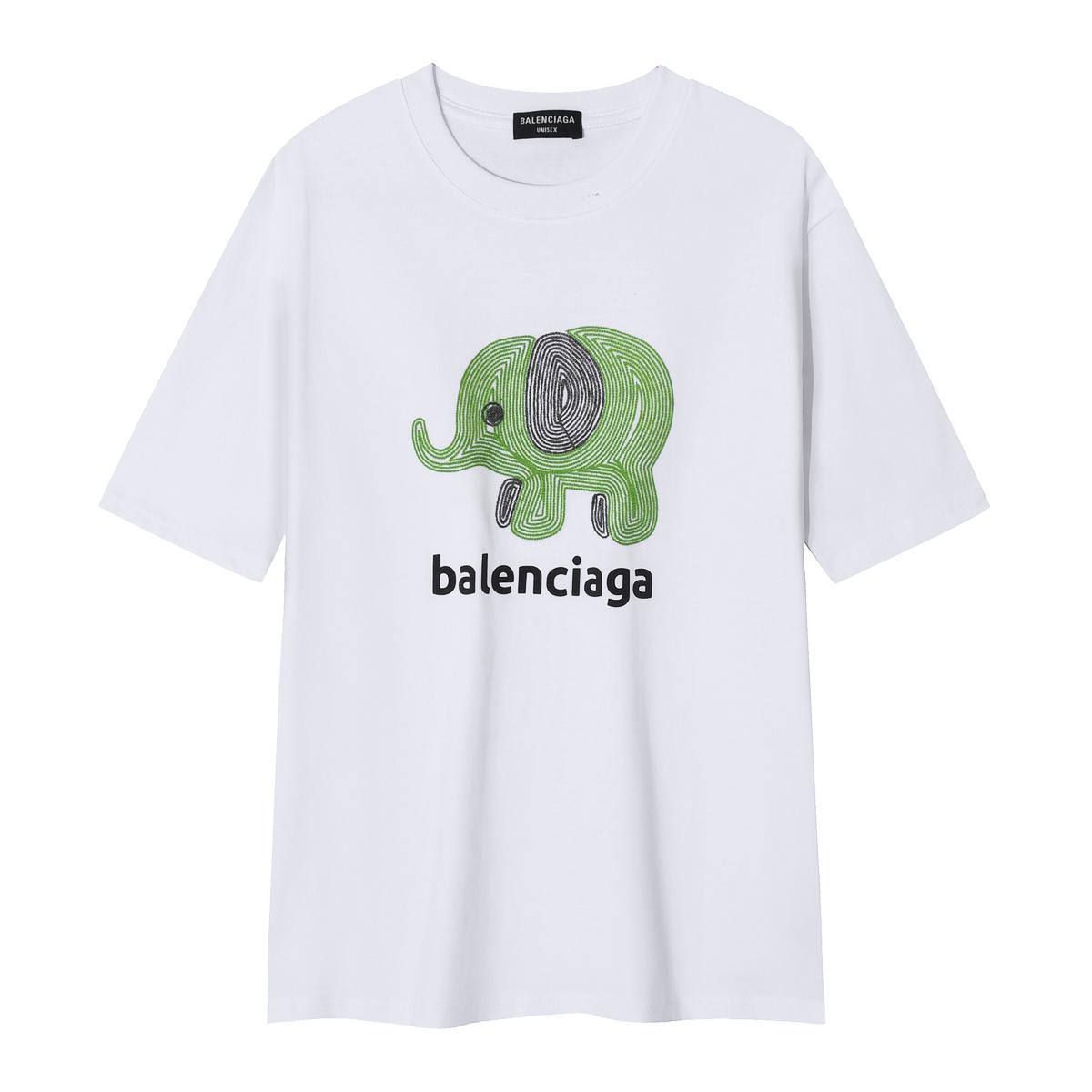 Balenciaga Cotton T-Shirt - PerfectKickZ