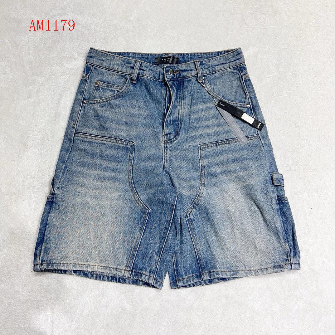 Amiri Slim-fit Denim Shorts  AM1179 - PerfectKickZ